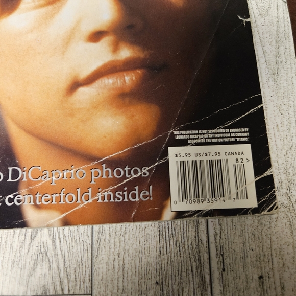 Leonardo DiCaprio Books | Set of 3 | Vintage | 90s | Collectible | - Picture 7 of 15